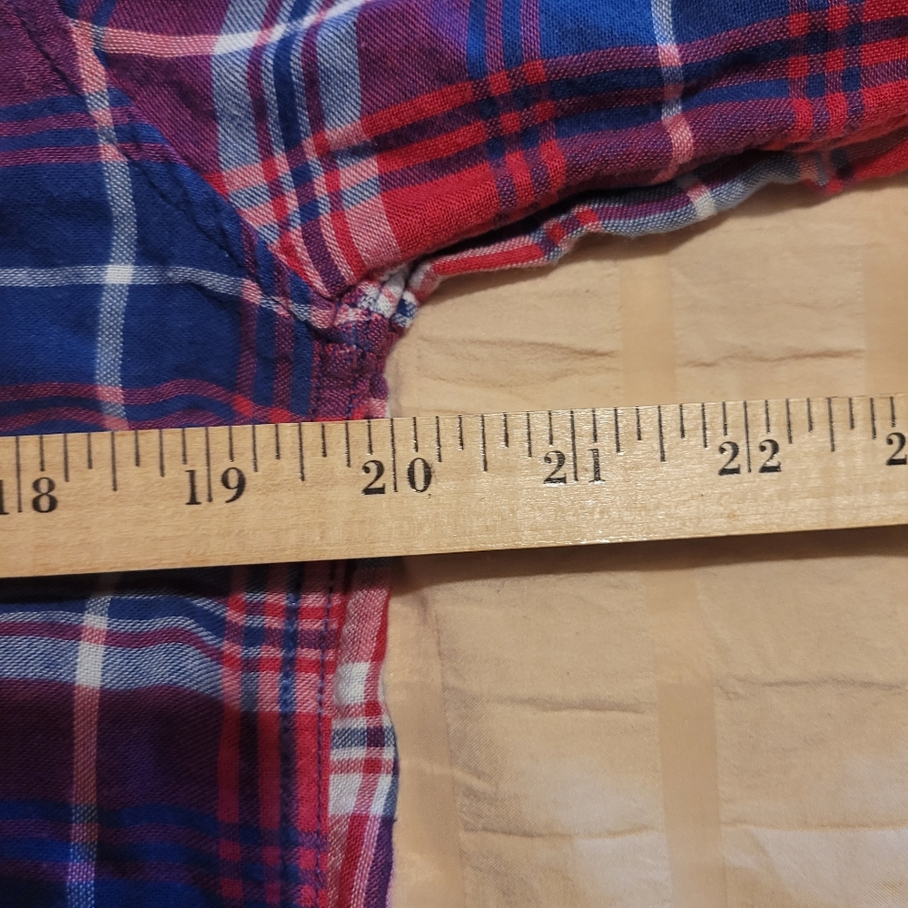 Rails Check Long Sleeve Button Down Flannel Plaid… - image 7